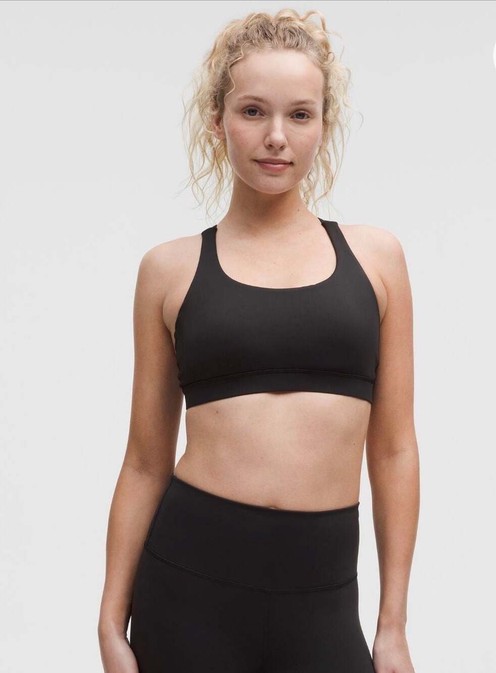 Lululemon Free To Be Bra *Wild Black Size 8